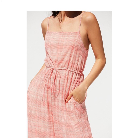 Urban Outfitters Audra Gingham Jumpsuit S NEW - Picture 5 of 5